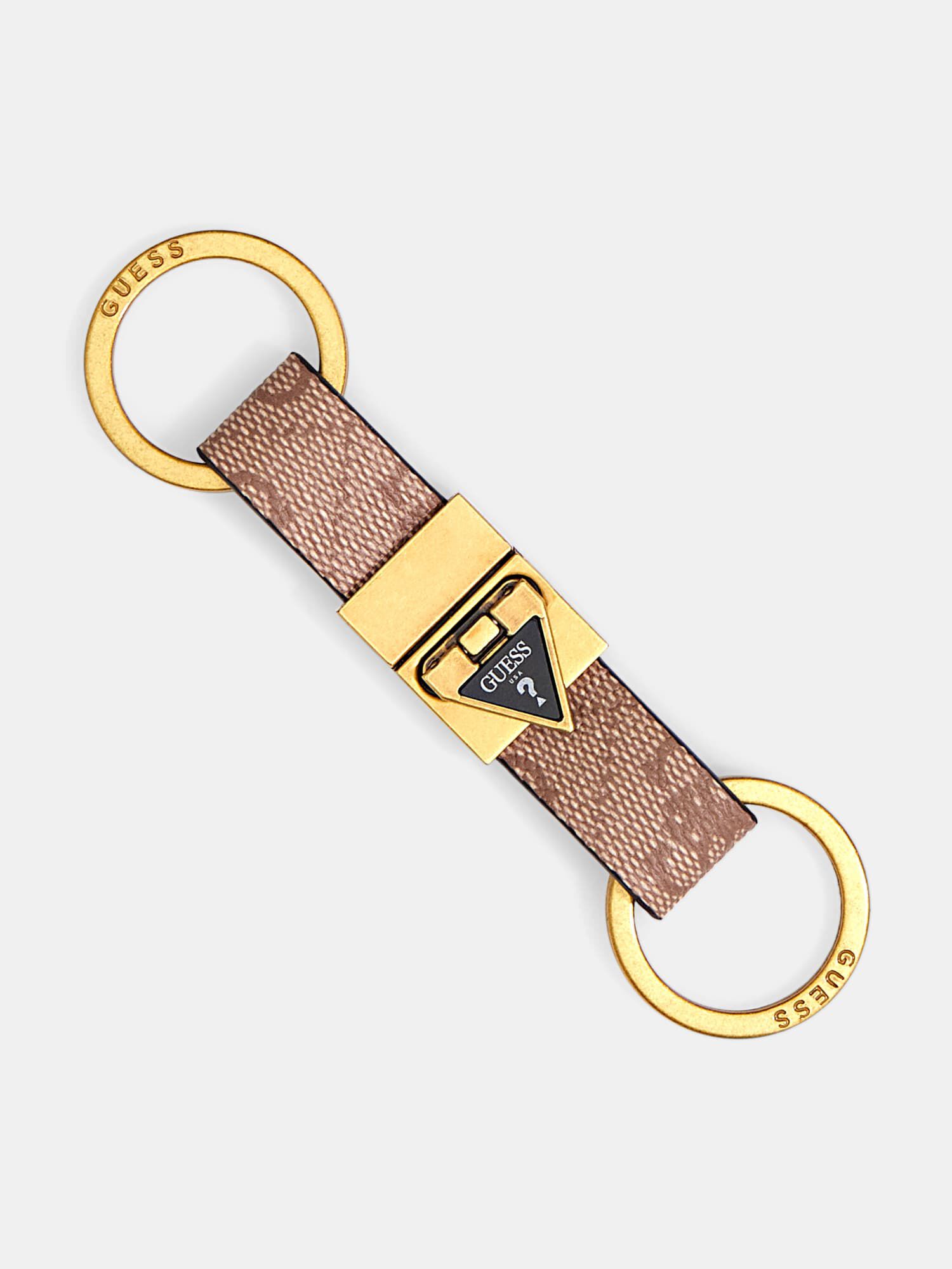 Shop GUESS Online Logo Keychain