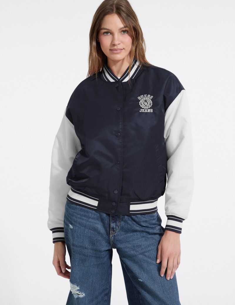 Embroidered Varsity Jacket