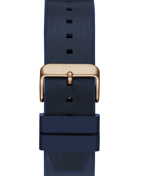 Mens Blue 2-Tone Multi-function Watch