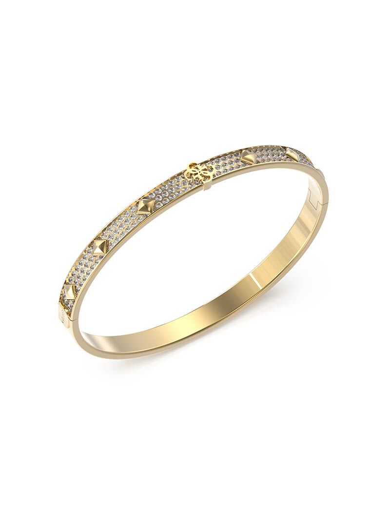 6mm 4G Pave Sone Size Sizeds Bangle