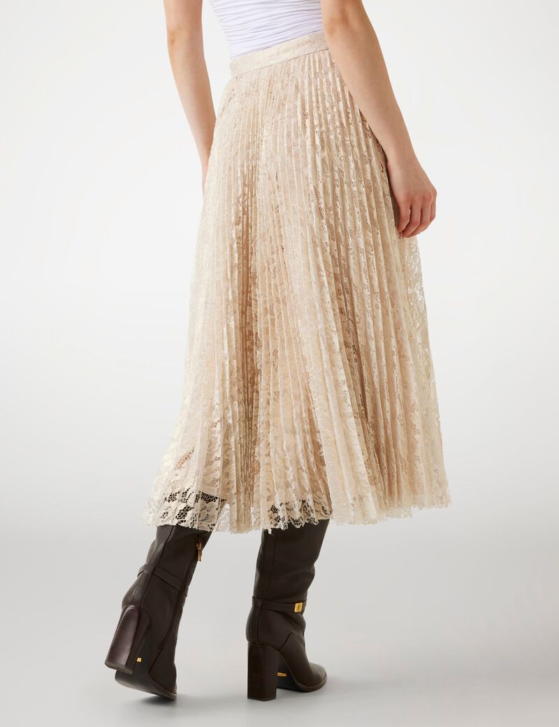 Lace long skirt