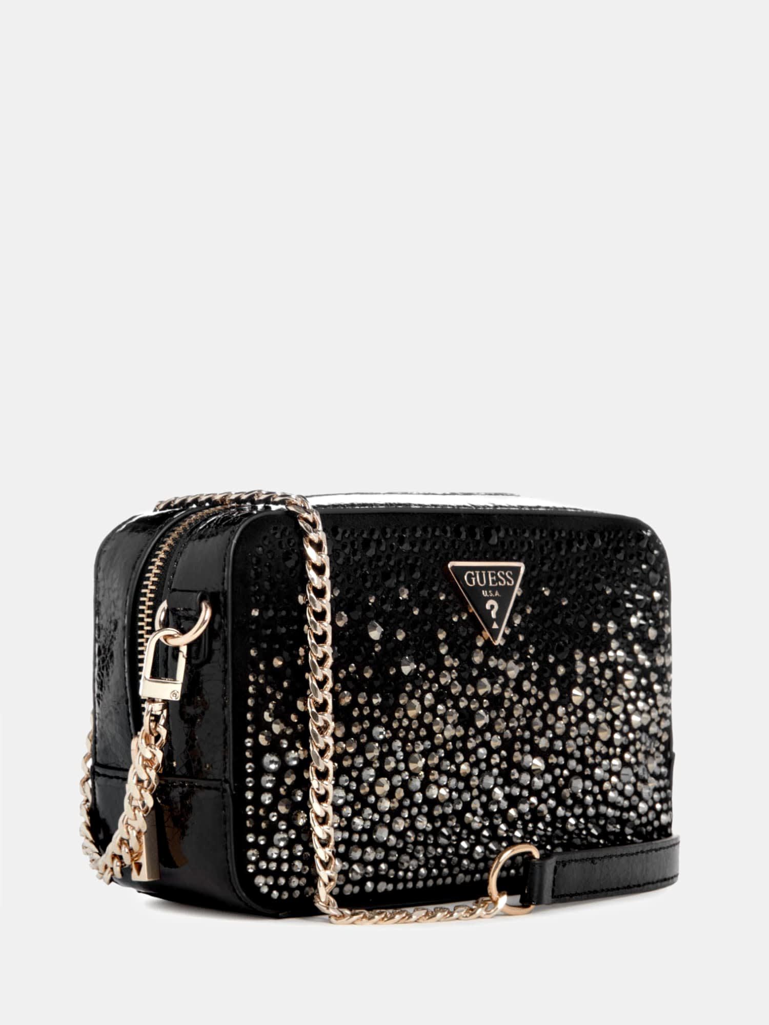 Rhinestone crossbody bag hot sale