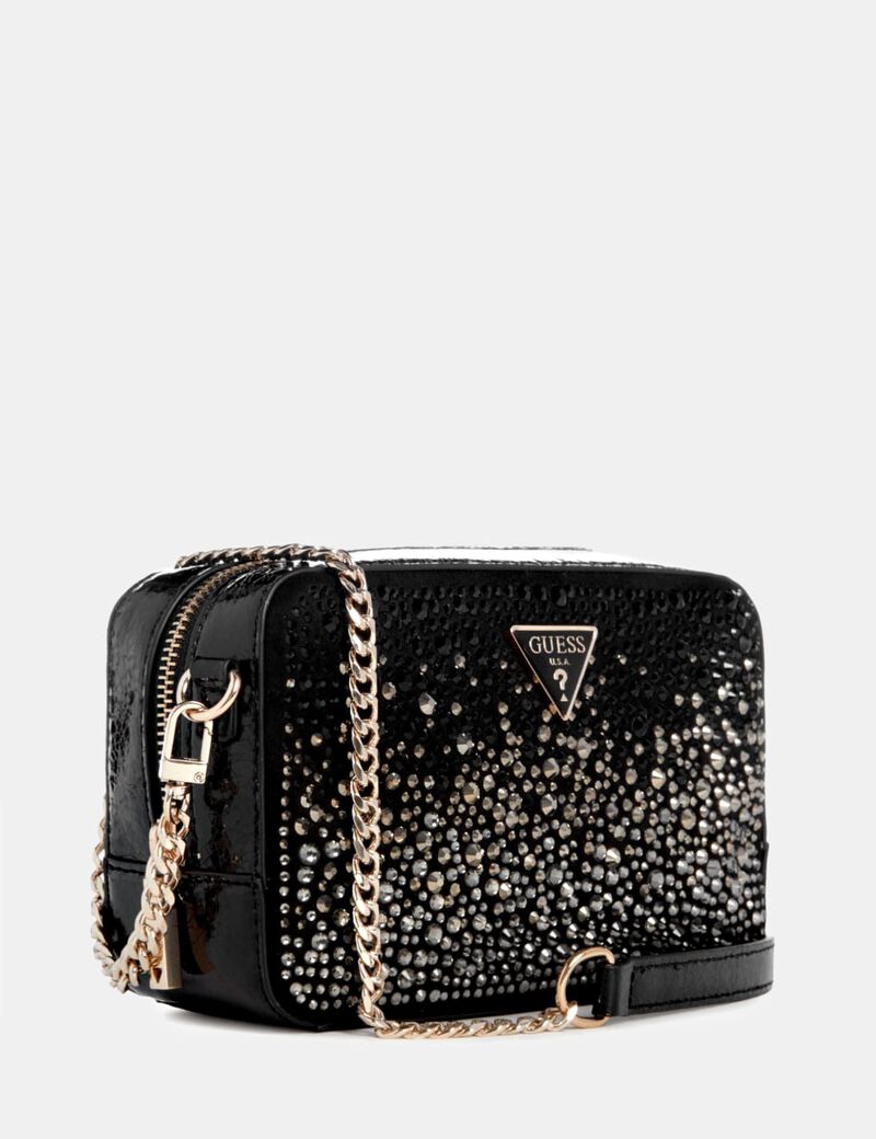 Lua rhinestone crossbody bag