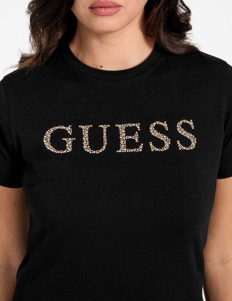 Studded logo T-shirt
