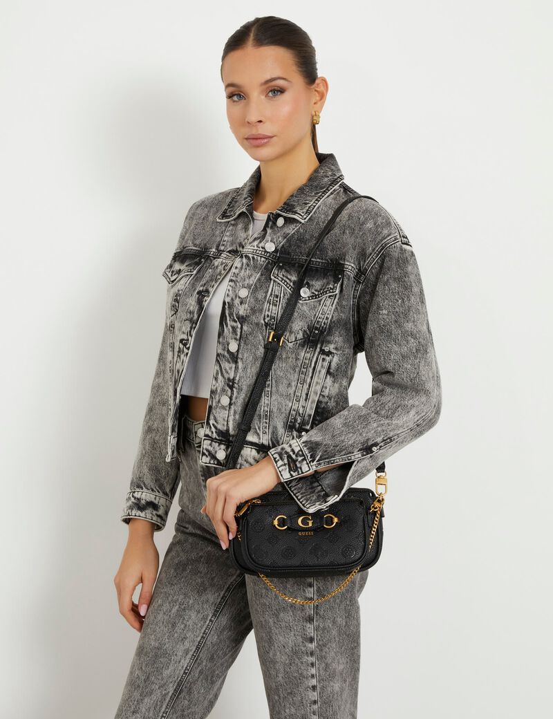 Izzy 4G Peony logo mini crossbody bag