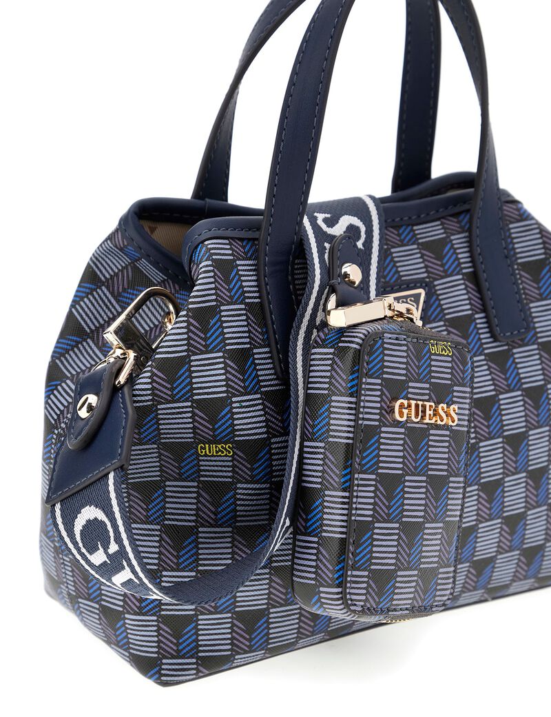 G Wave geometric-print mini handbag
