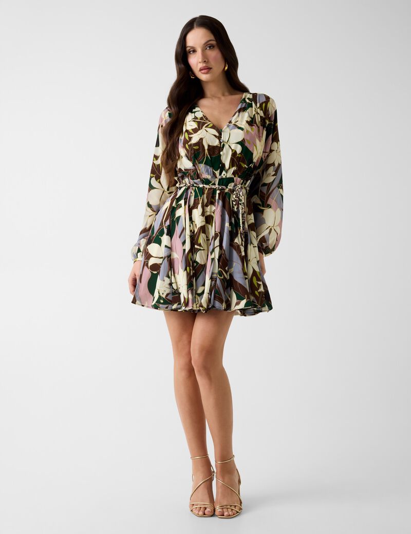 Marciano floral print mini dress