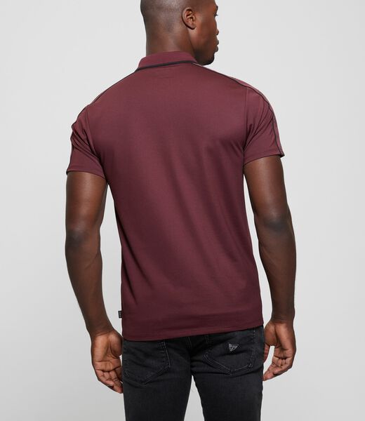 Logo bands polo shirt