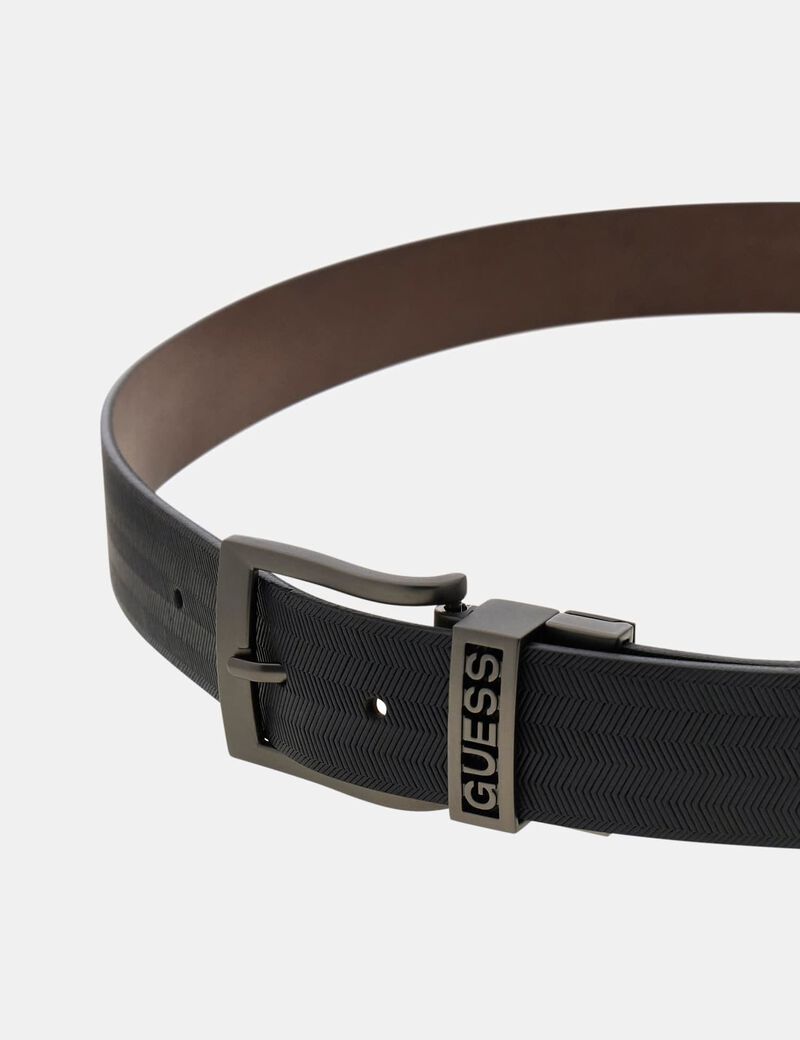 Leather belt