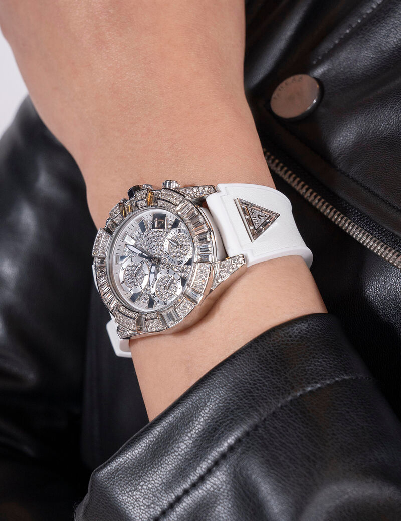 Crystal multi-function watch