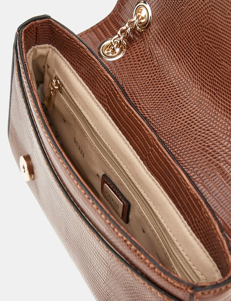 Arlena python-print crossbody