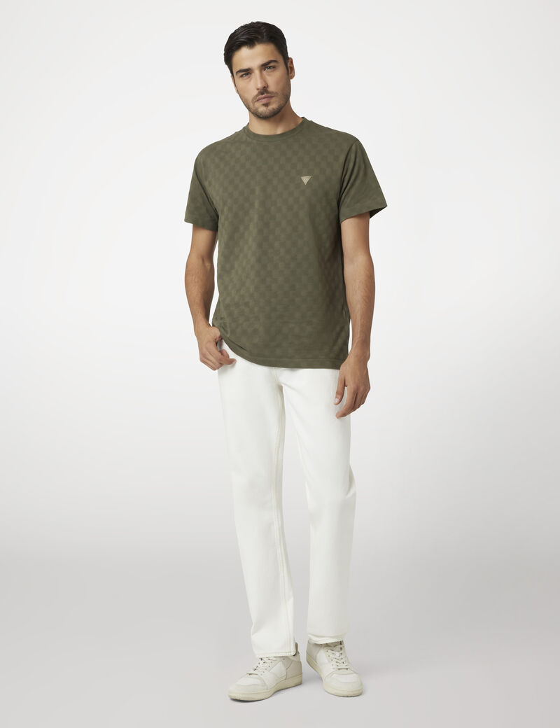 Checked t-shirt