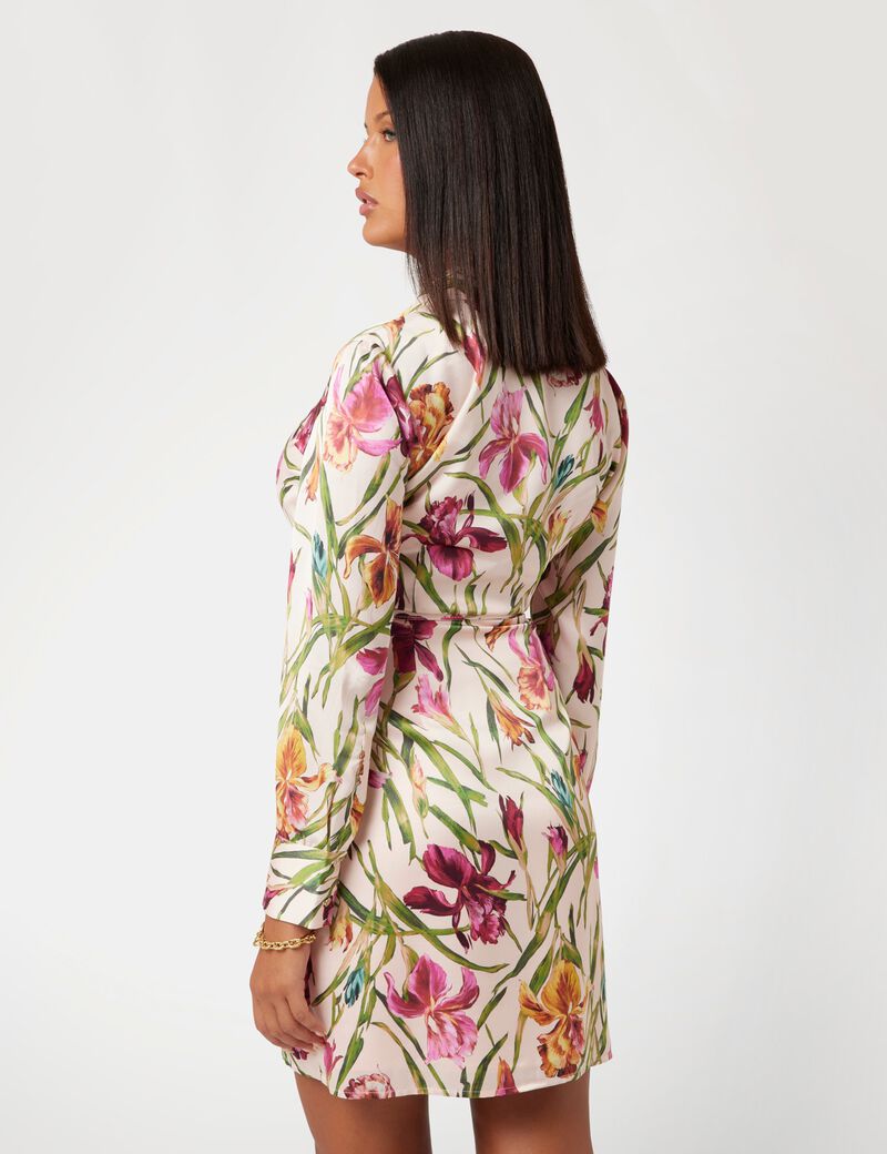 Marciano floral-print mini dress