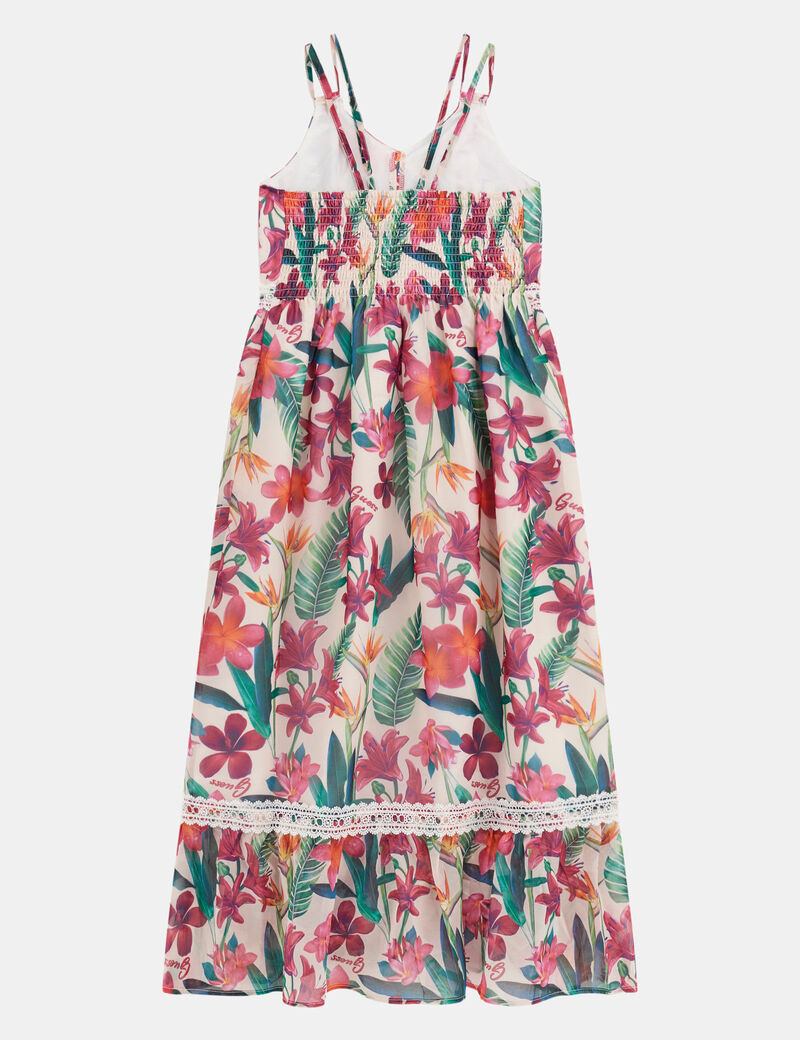 Chiffon midi dress