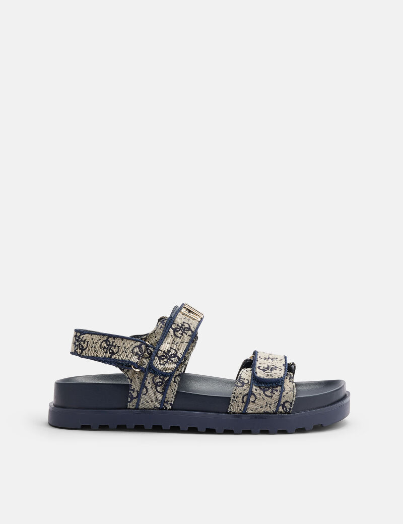 Fadison logo strap sandals