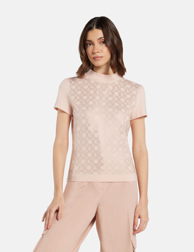 All-over chain logo T-shirt