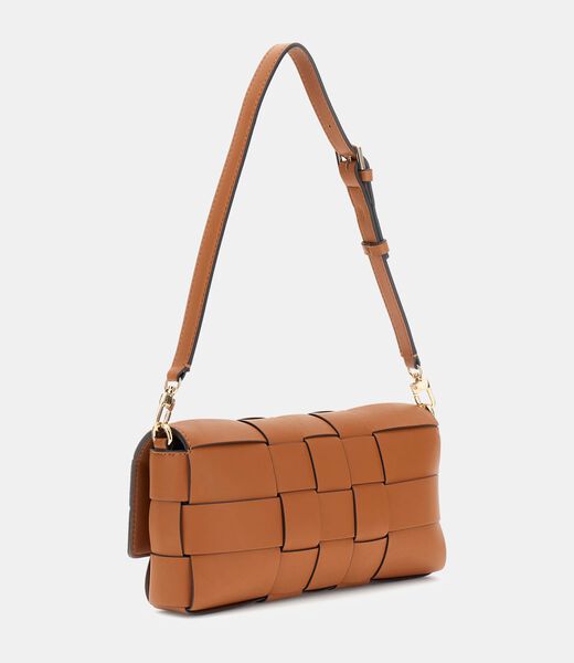 حقيبة كتف مايلي منسوجة