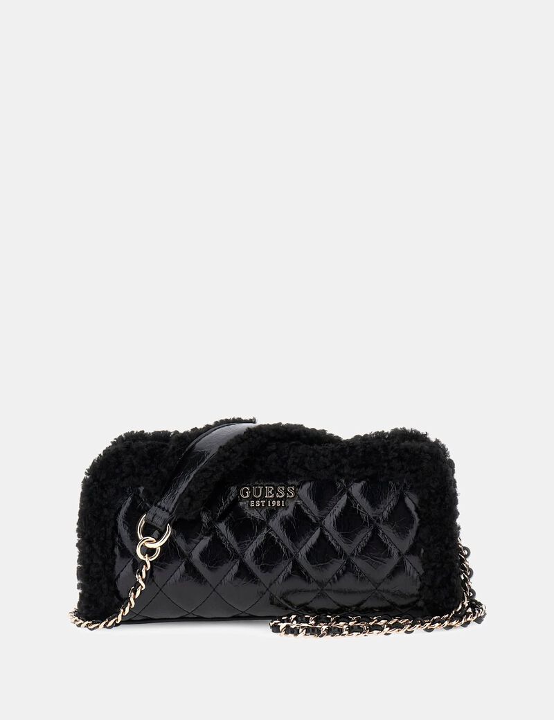 Cristi faux fur crossbody bag