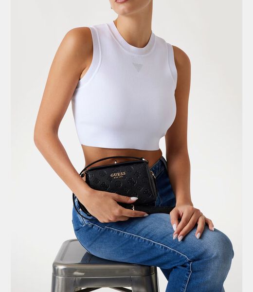 Phoebe 4G Peony Logo Mini Crossbody Bag