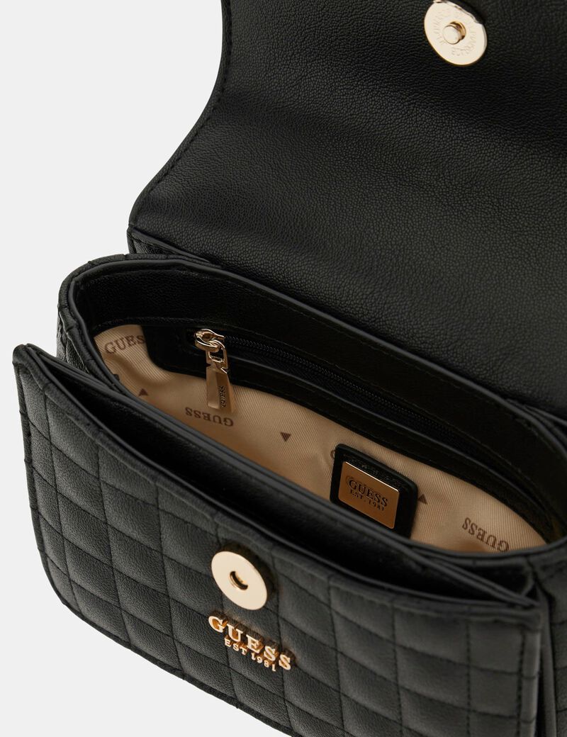 Nadira quilted mini crossbody bag