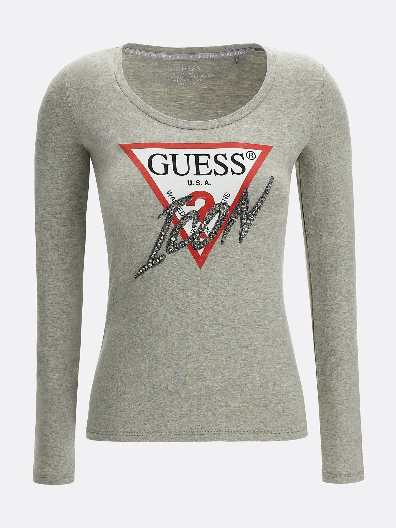 Guess top icon tee