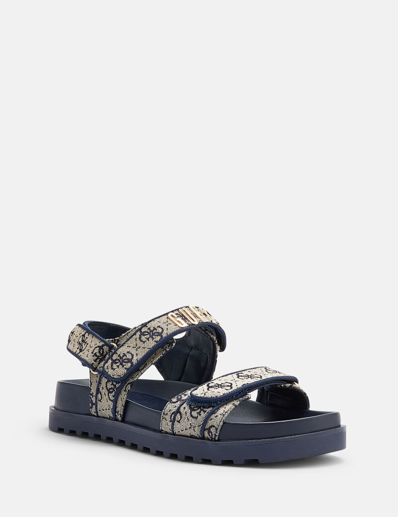 Fadison logo strap sandals