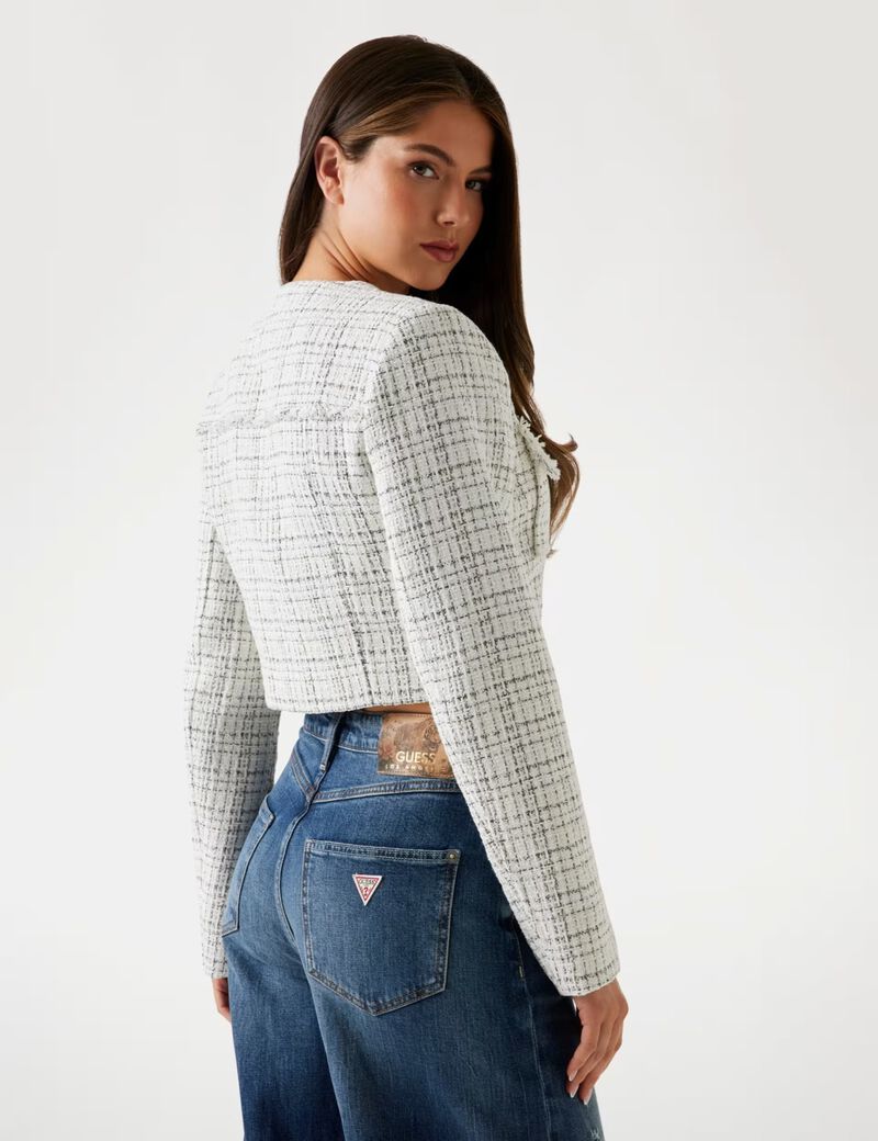 Tweed cropped jacket