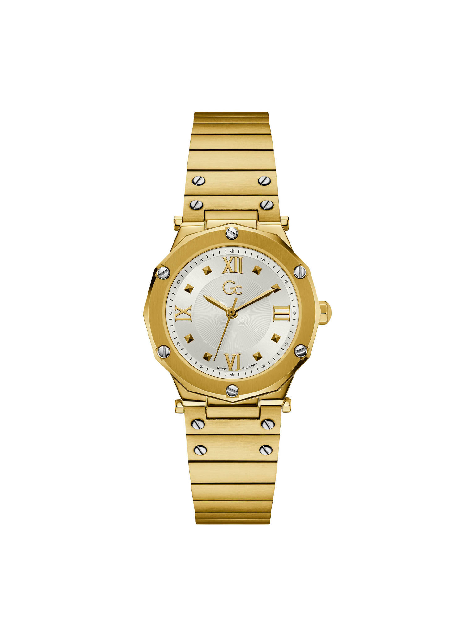 Shop GUESS Online Gc Gold Ladies Watch