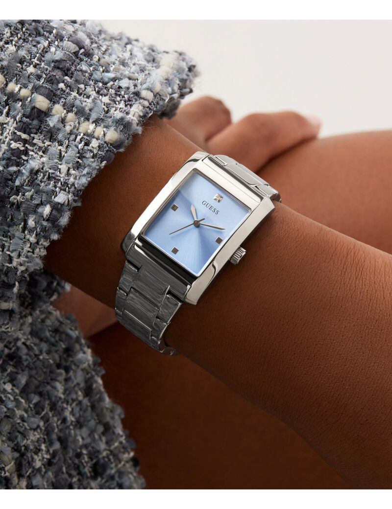 Ladies Silver Tone Analog Watch