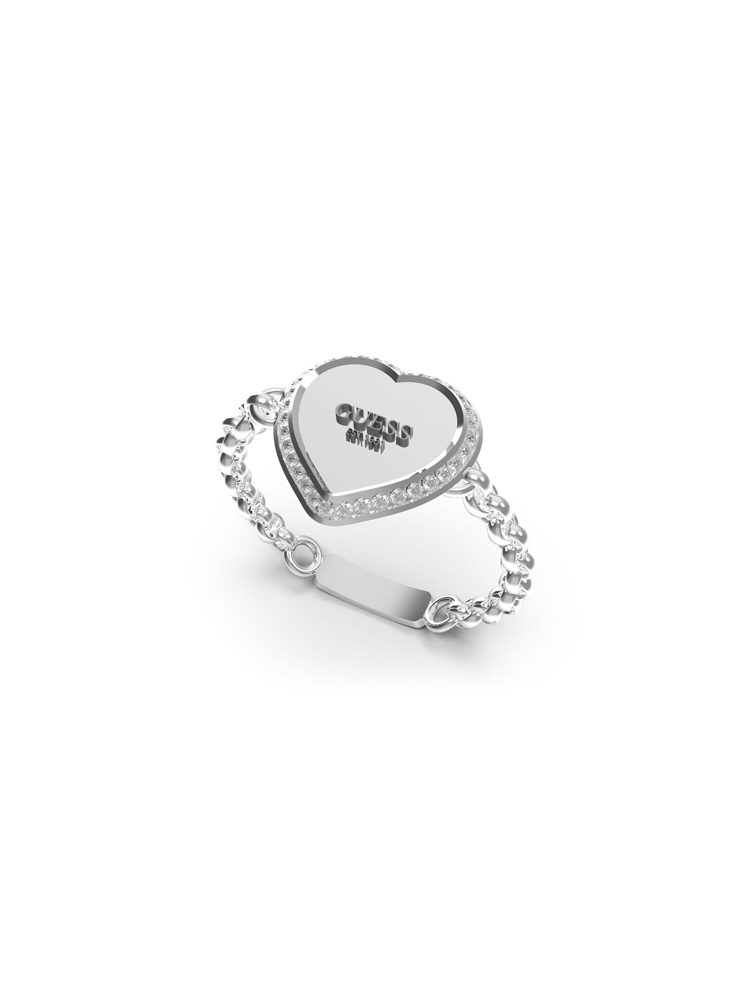 Shop GUESS Online Fine Heart Ring