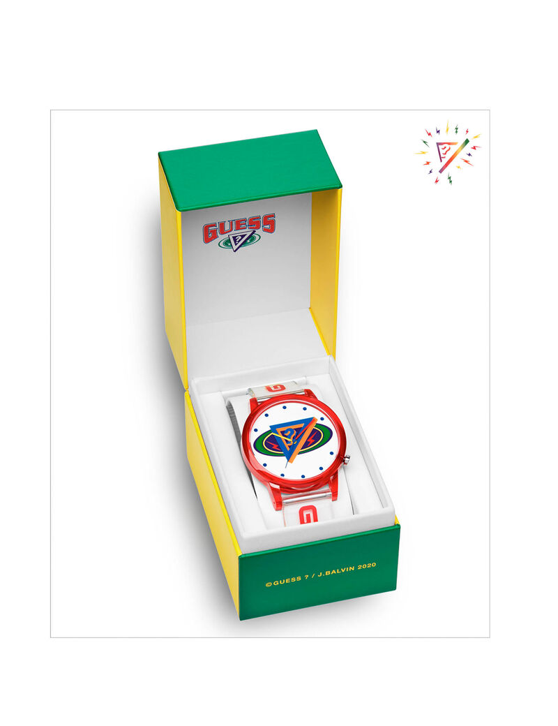 Red And Transparent Kids Watch