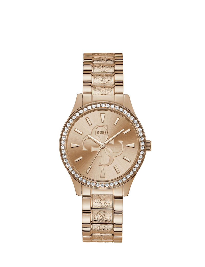 Rose Gold Logo Watch