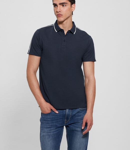 Logo bands polo shirt