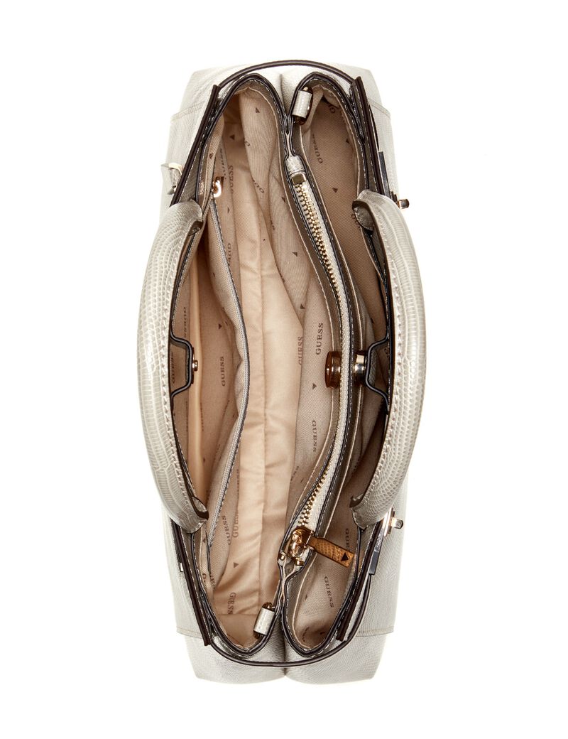 Melinda Animal-Print Handbag