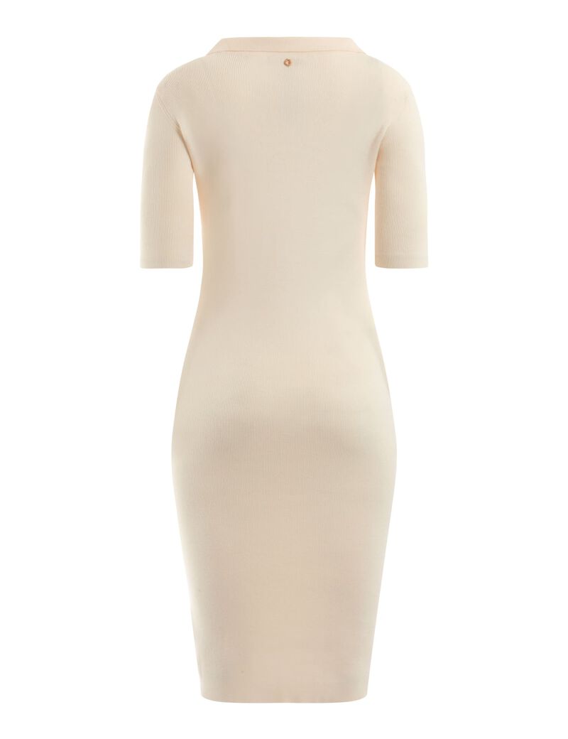 Polo Collar Sweater Dress Polo Collar Sweater Dress