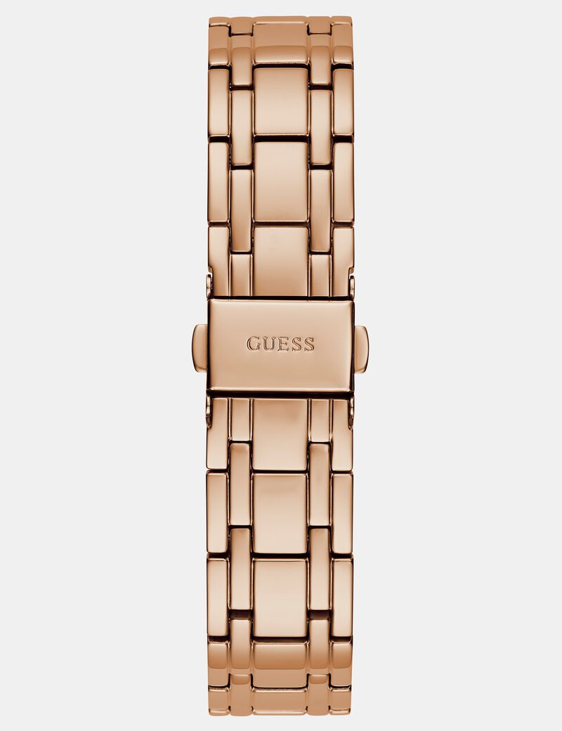 Multi-function watch with crystal detail
