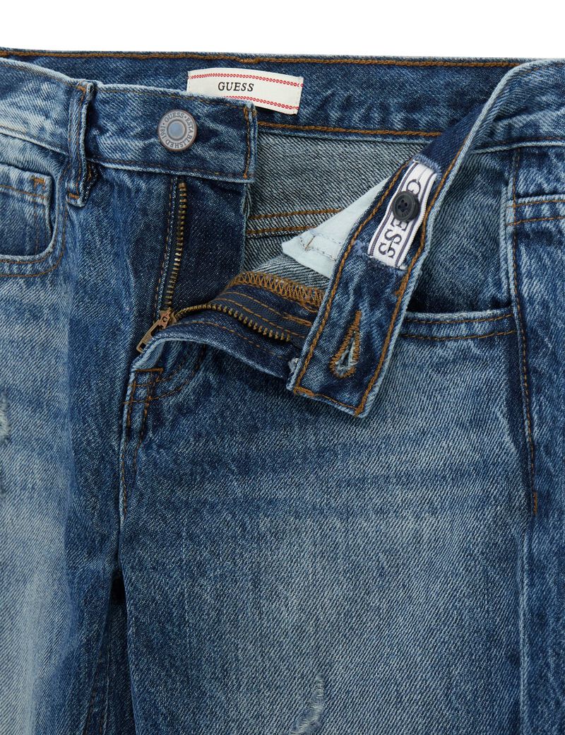 جيس regular fit rigid denim pants