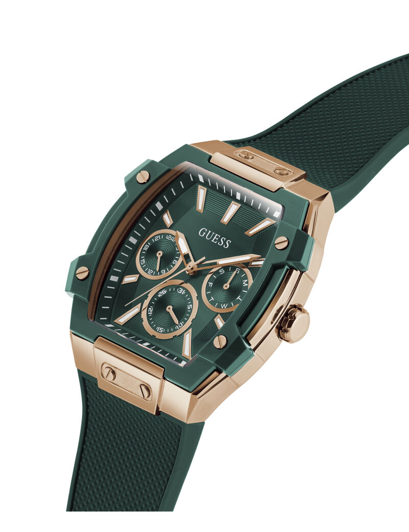 Mens Color Rectangle Analog Watch