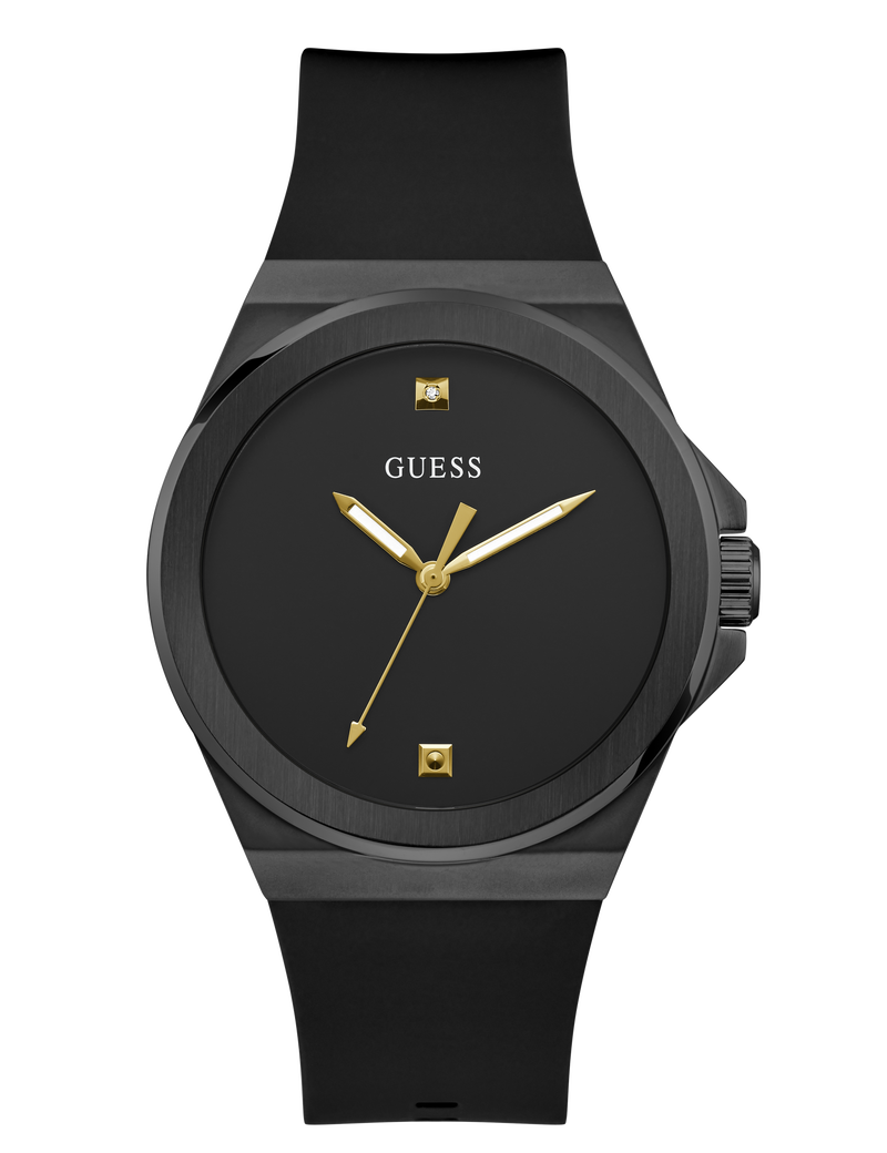 Mens Black Analog Watch