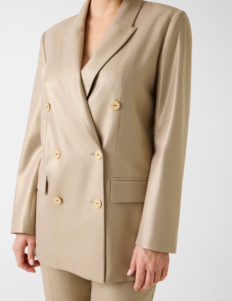 Double breasted blazer