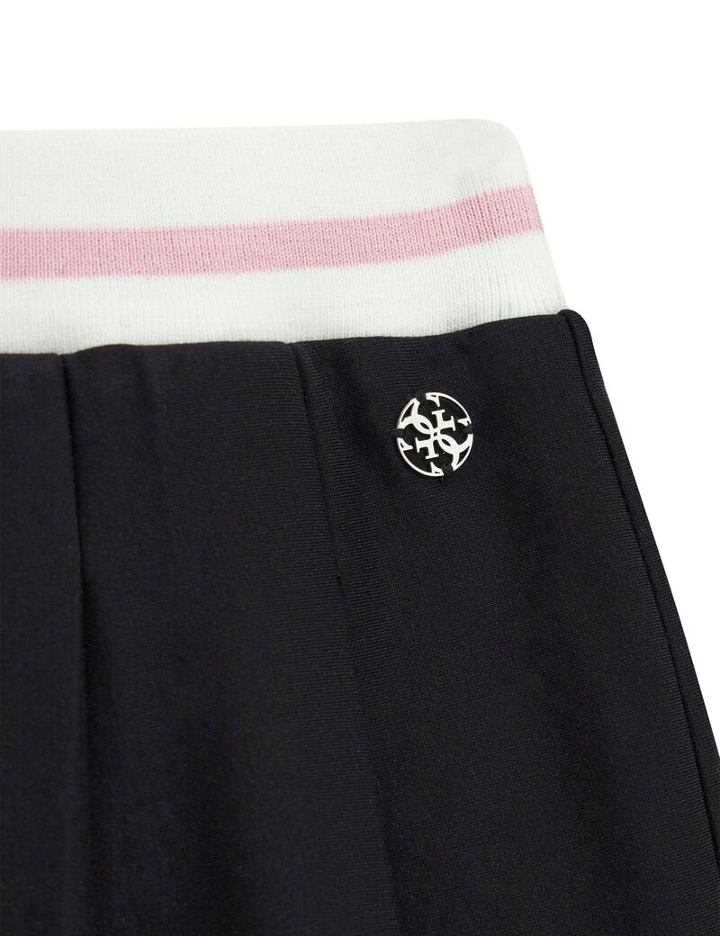Pleated mini skirt