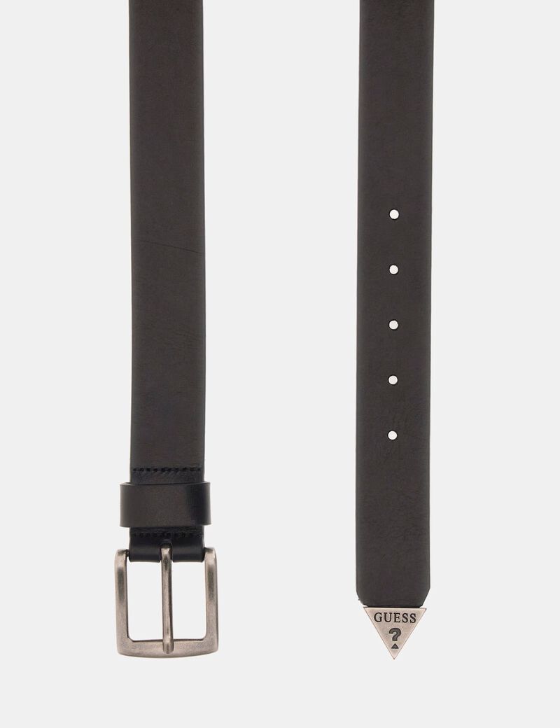 Leather belt