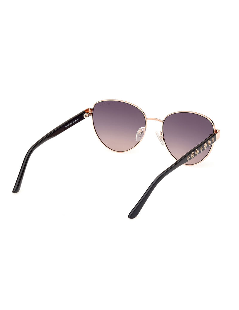 Round Full Rim Sunglasses