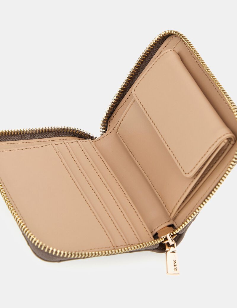 Anning quilted mini wallet