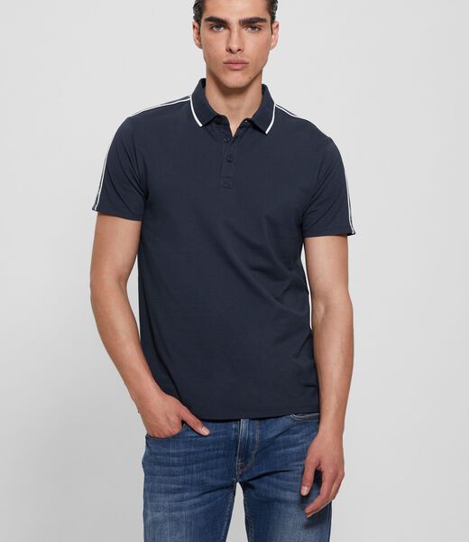 Logo bands polo shirt