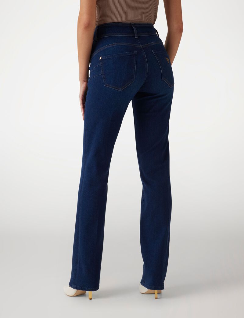 Shape up straight denim pant