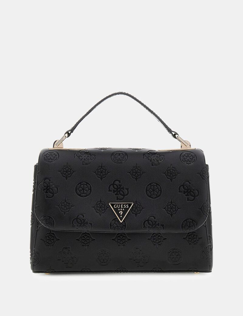 Tisha 4G peony logo handbag