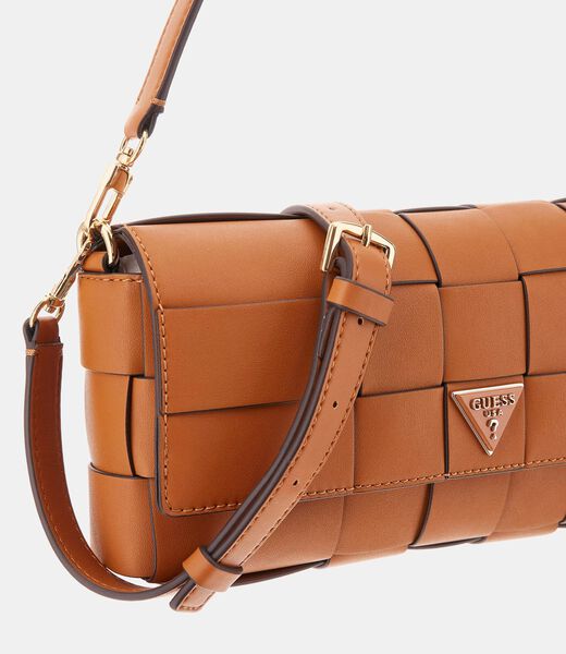 حقيبة كتف مايلي منسوجة