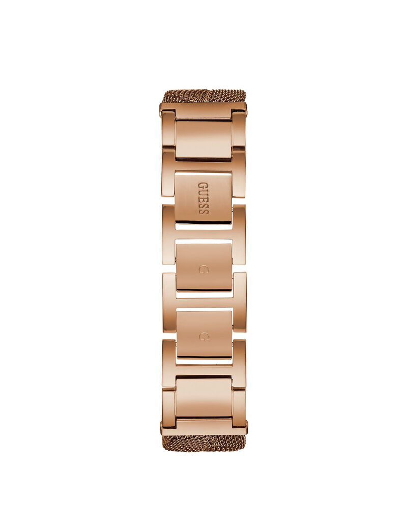 Rose Gold Mesh Watch