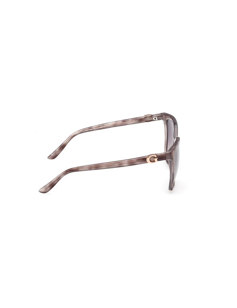 Square gradient grey smoke sunglasses